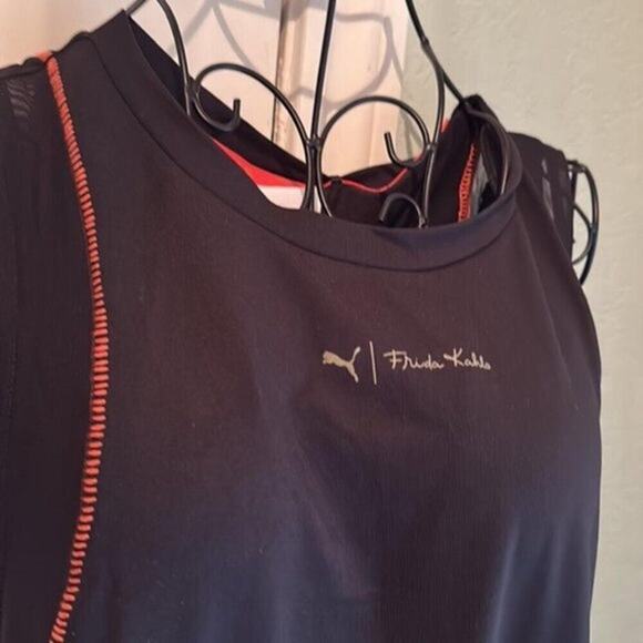 Puma Frida Kahlo X Cloudspun Athletic Tank Tops  Black M - Picture 8 of 12